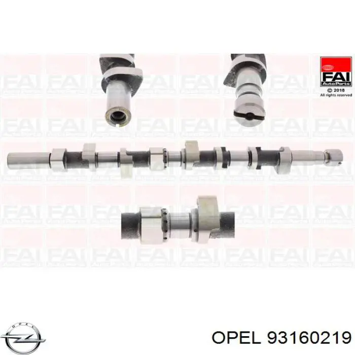 Árboles de levas Opel 93160219 precio, desde 81,31 EUR