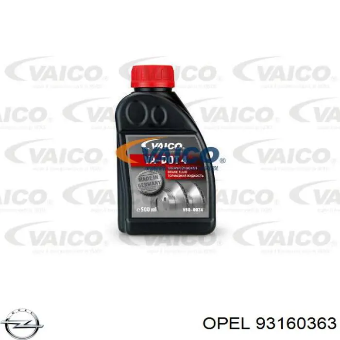 Líquido de freno Opel (93160363)