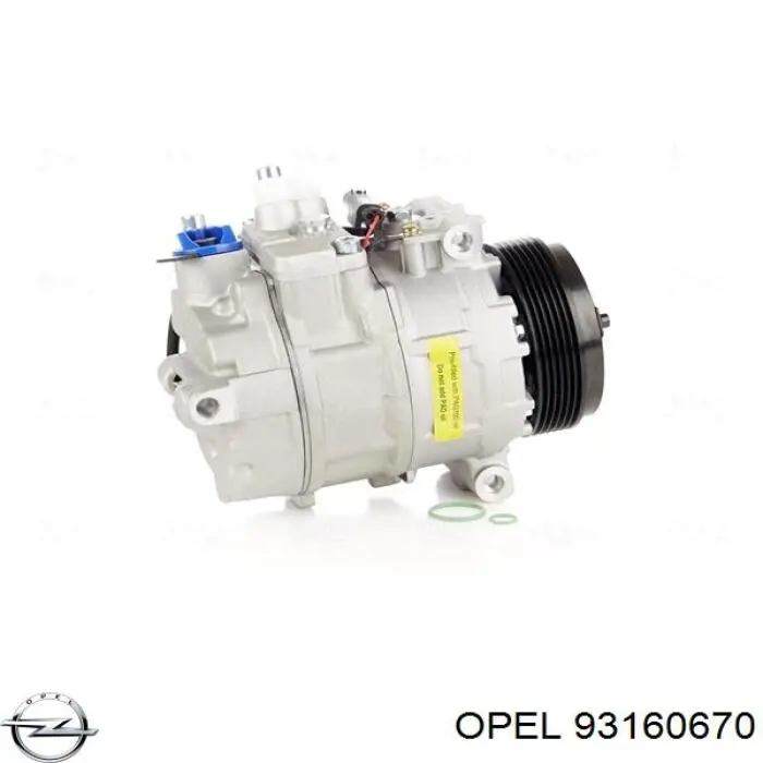 93160670 Opel compresor de aire acondicionado