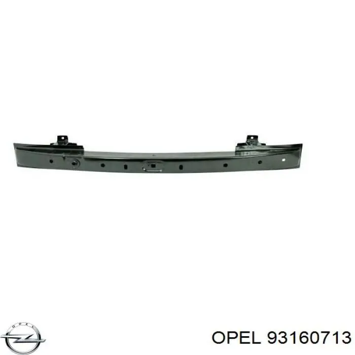 93160713 Opel refuerzo parachoque delantero