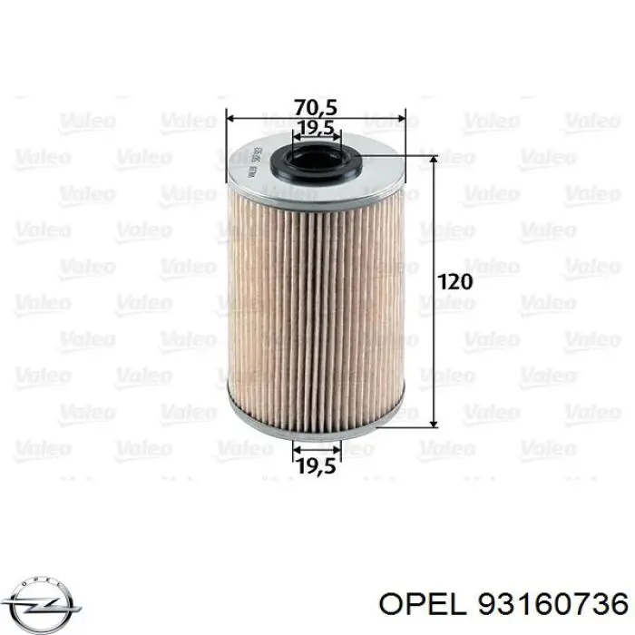 Filtro combustible Renault Master 3 FV, JV