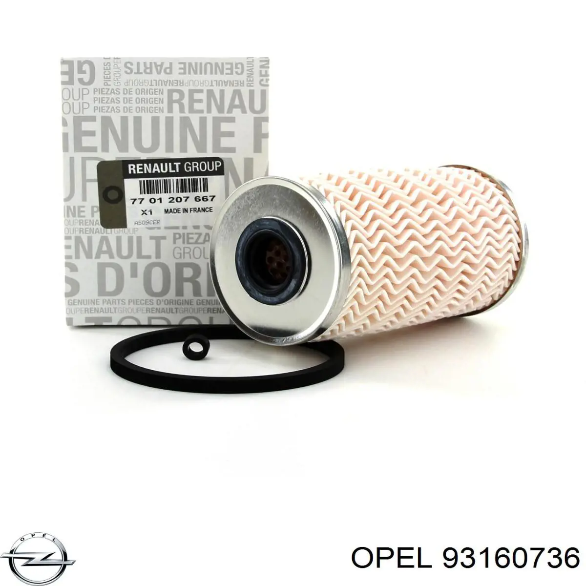 Filtro combustible Renault Master 3 FV, JV