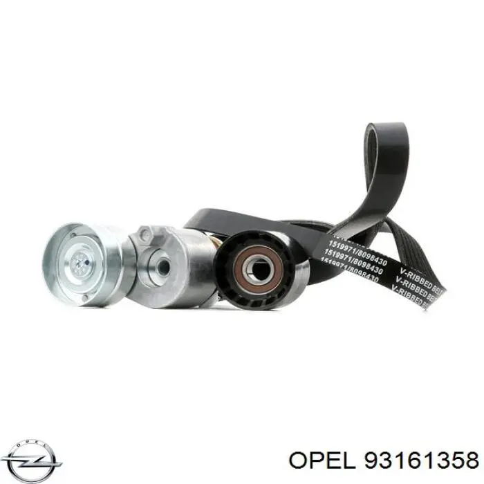 93161358 Opel correa trapezoidal