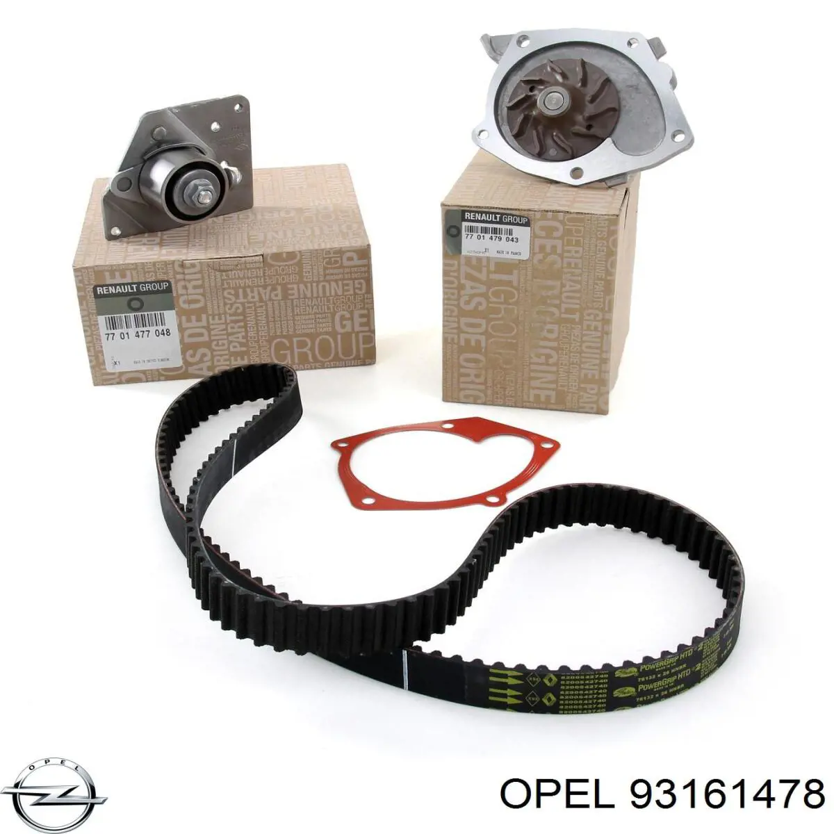 Juego de correas dentadas Opel 93161478 precio, desde 62,84 EUR