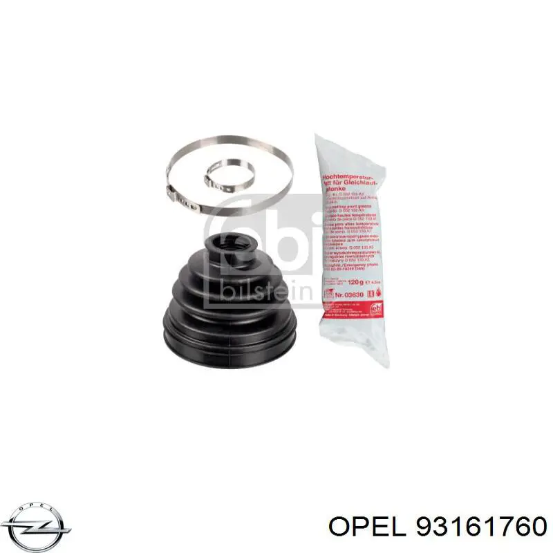 Fuelle de semieje delantero interior 93161760 Opel
