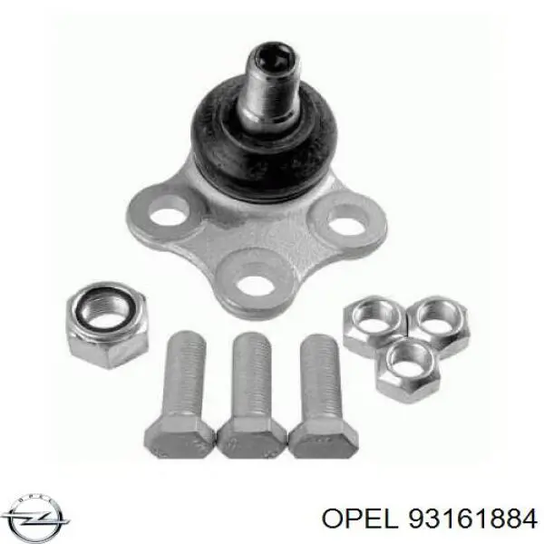 93161884 Opel rótula de suspensión inferior