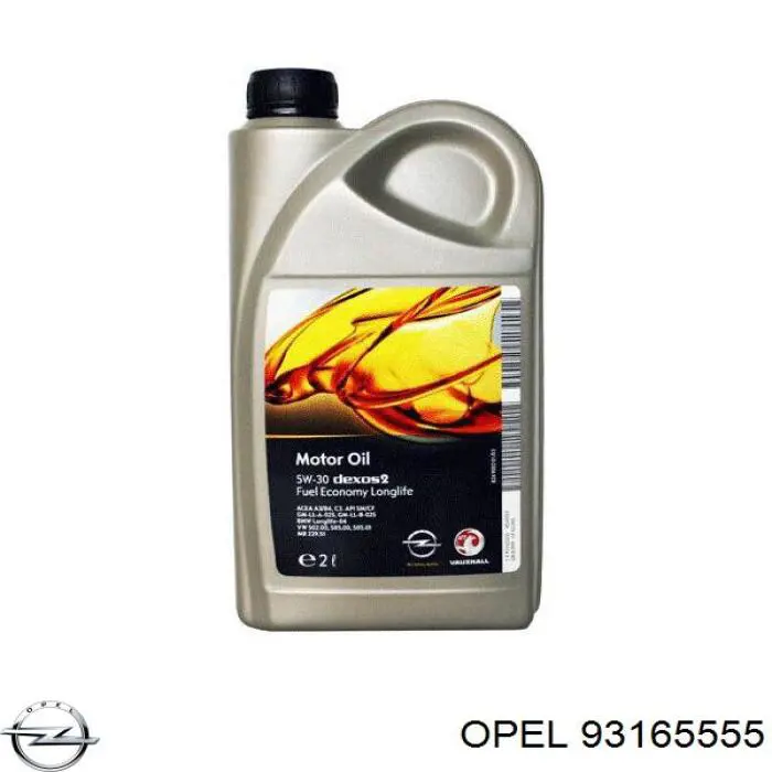 Aceite de motor 93165555 Opel