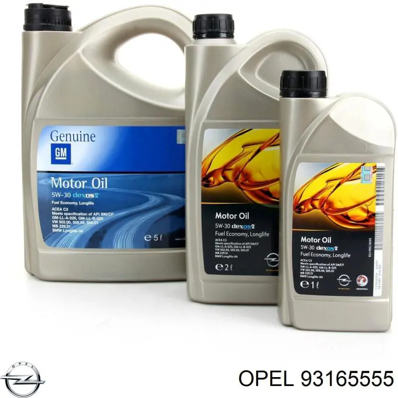 Aceite motor Opel 93165555 precio, desde 24,11 EUR