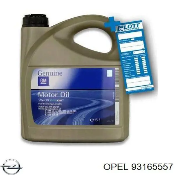 Aceite motor Opel 93165557 precio, desde 44,21 EUR