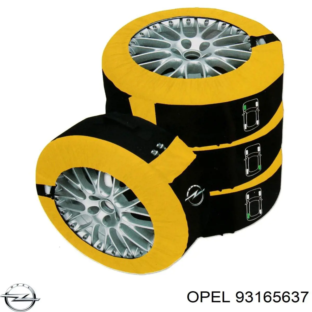 Pintura para llantas 93165637 Peugeot/Citroen