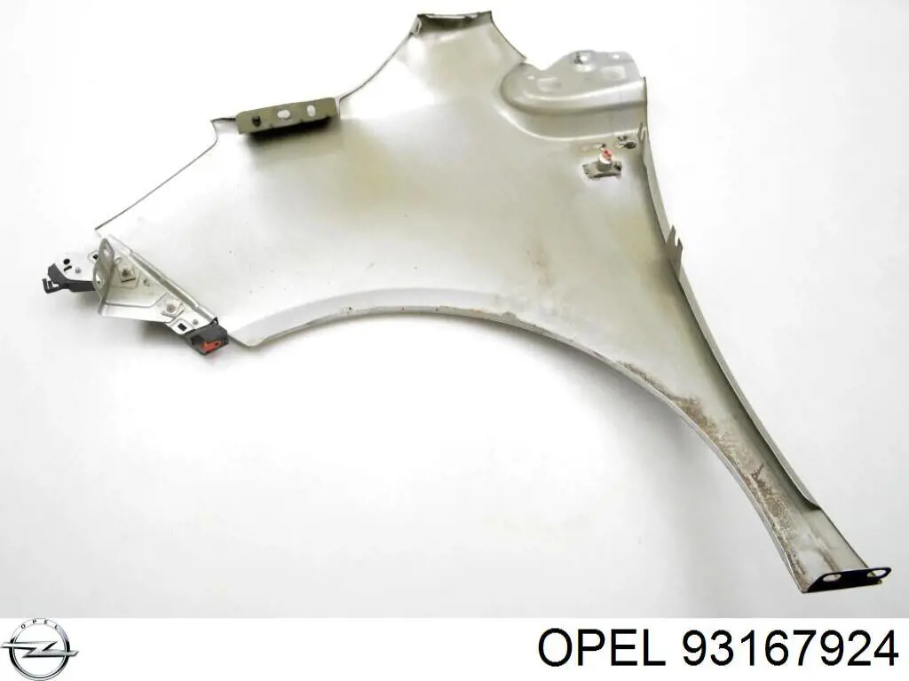 Guardabarros delantero derecho para Opel Meriva 