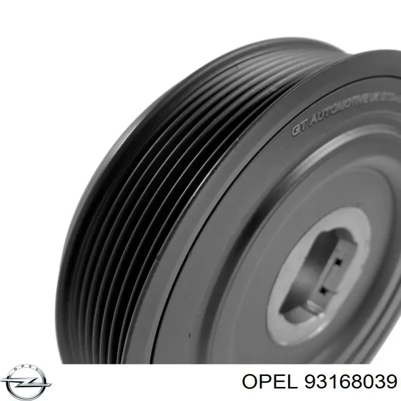 93168039 Opel polea, cigüeñal