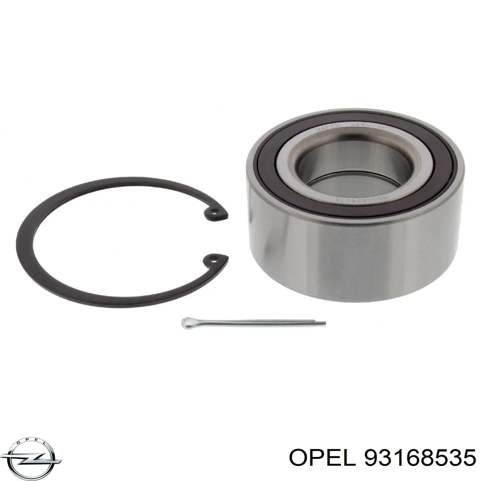 Cojinete de rueda delantero Opel 93168535 precio, desde 30,66 EUR