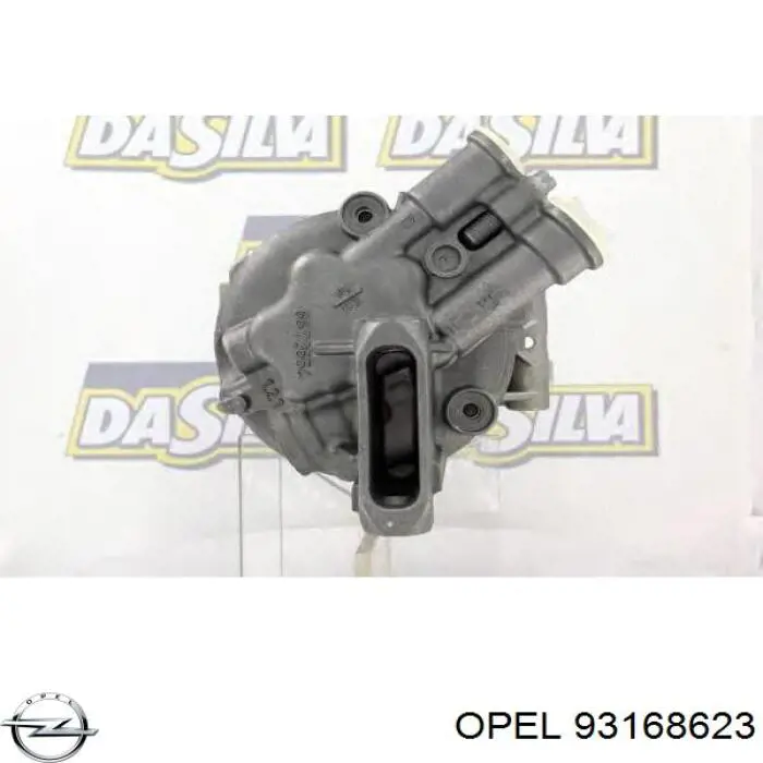 93168623 Opel compresor de aire acondicionado