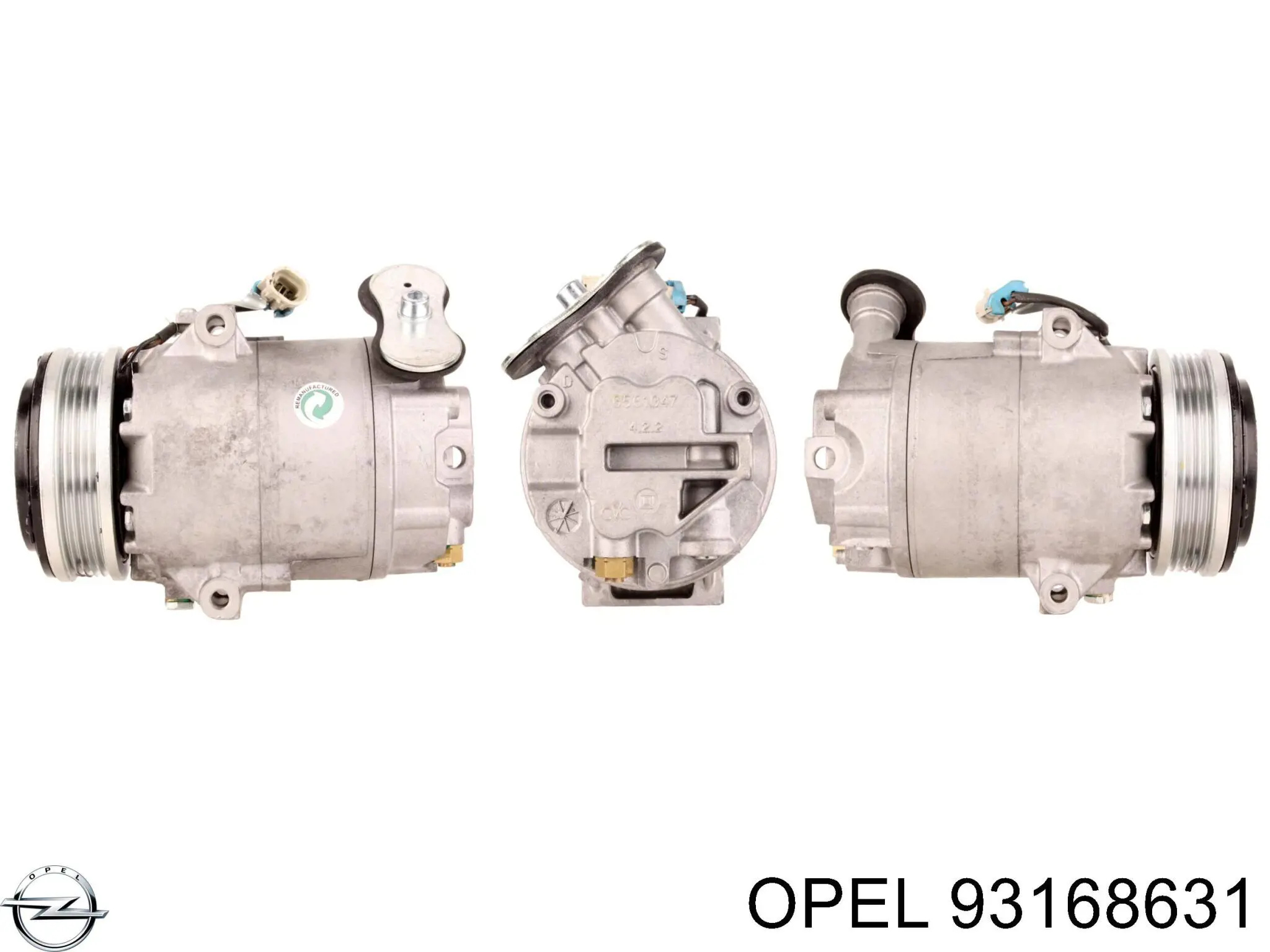 93168631 Opel compresor de aire acondicionado