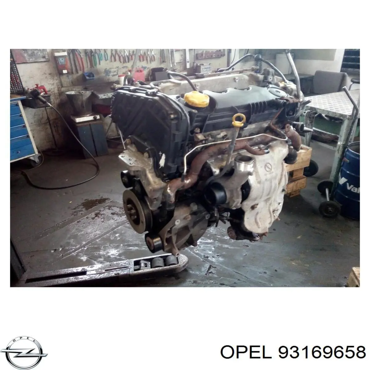 93169658 Opel árbol de transmisión delantero derecho