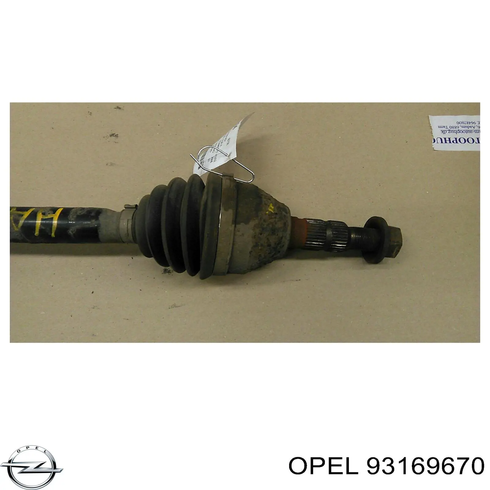 Comprar 375025 Opel Semieje delantero derecho