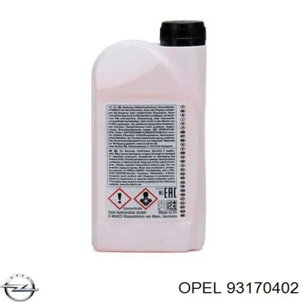 Liquido refrigerante 93170402 Opel