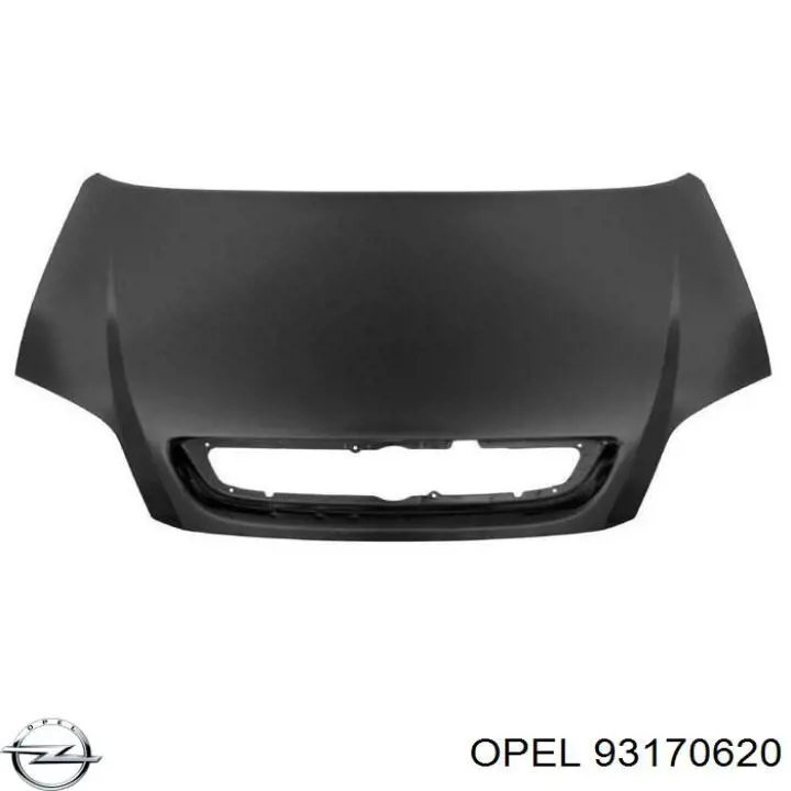 93170620 Opel capó del motor