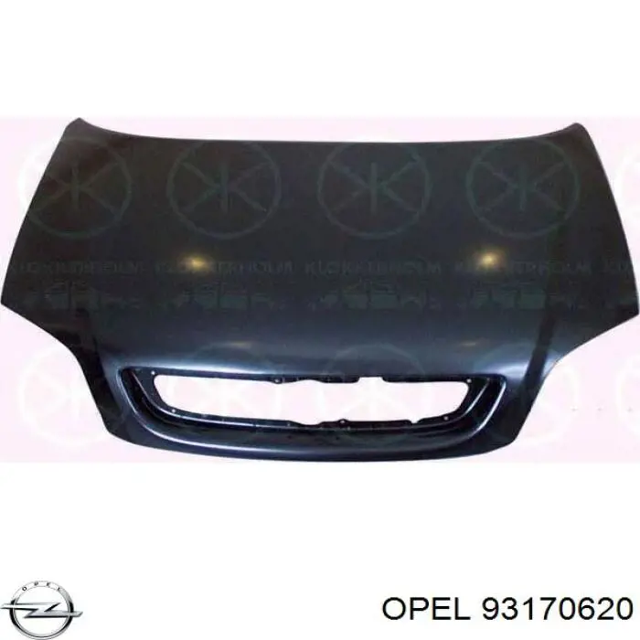 Capó del motor Opel 93170620 precio, desde 166,98 EUR