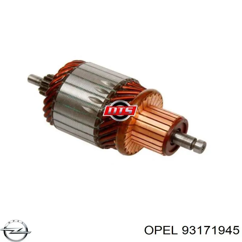 93171945 Opel motor de arranque