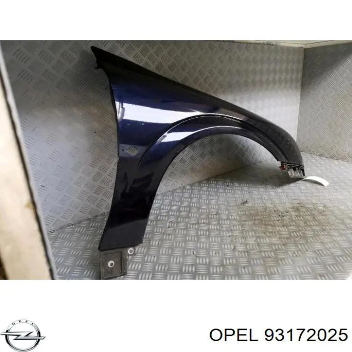 93172025 Opel guardabarros delantero derecho
