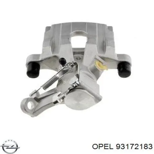 93172183 Opel pinza de freno trasero derecho