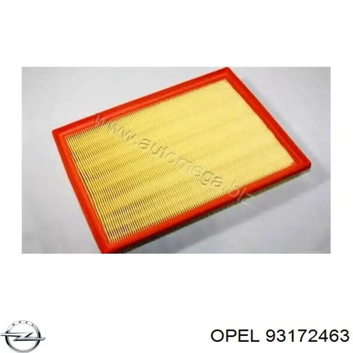 93172463 Opel filtro de aire