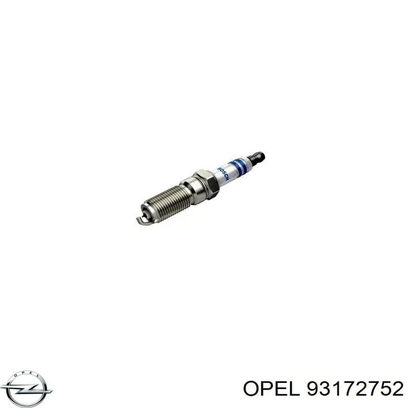 93172752 Opel inyector de combustible