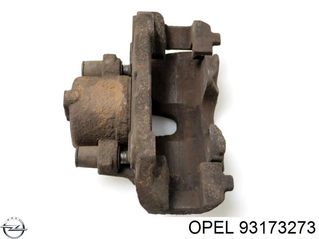 93173273 Opel pinza de freno delantera derecha