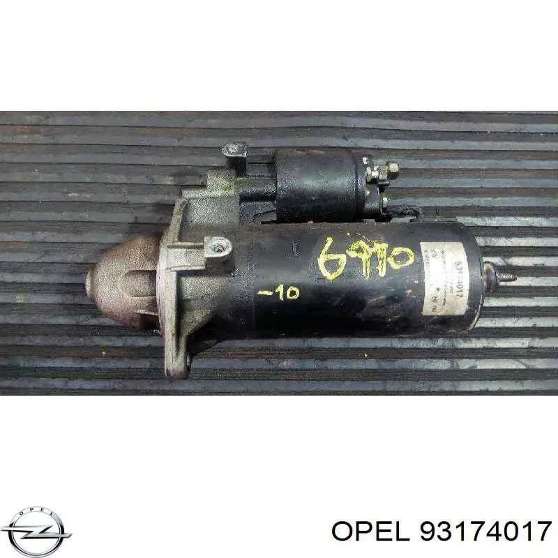 93174017 Opel motor de arranque