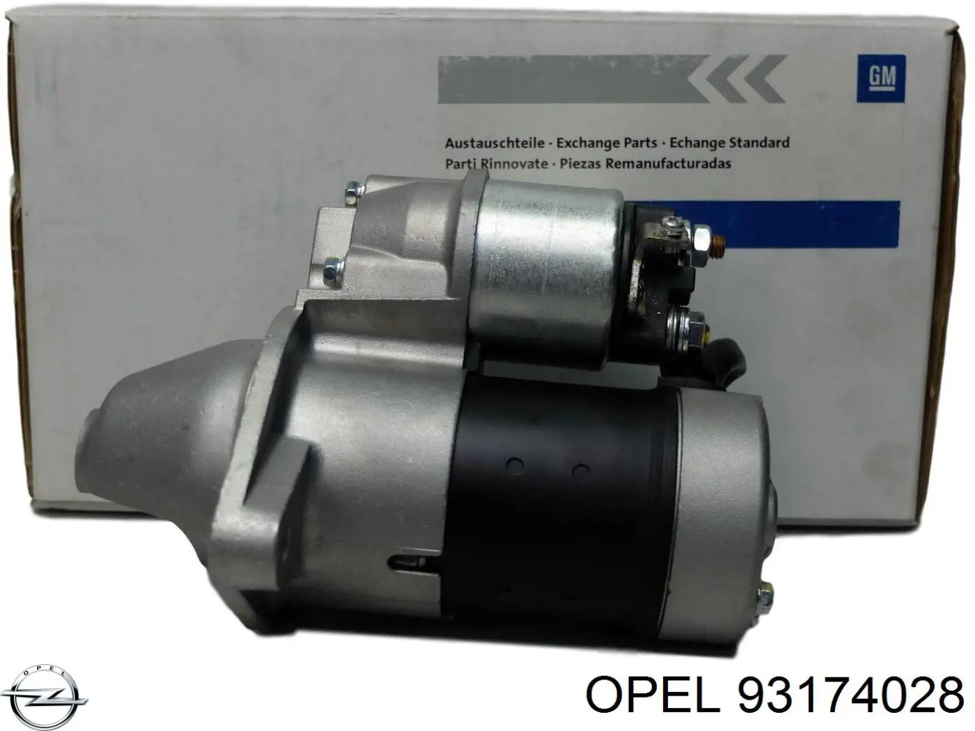 93174028 Opel motor de arranque