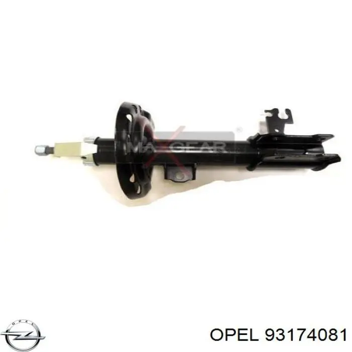 93174081 Opel amortiguador delantero derecho