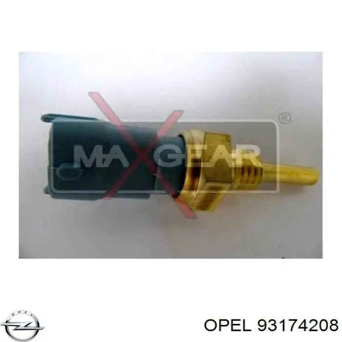 93174208 Opel sensor de temperatura del refrigerante