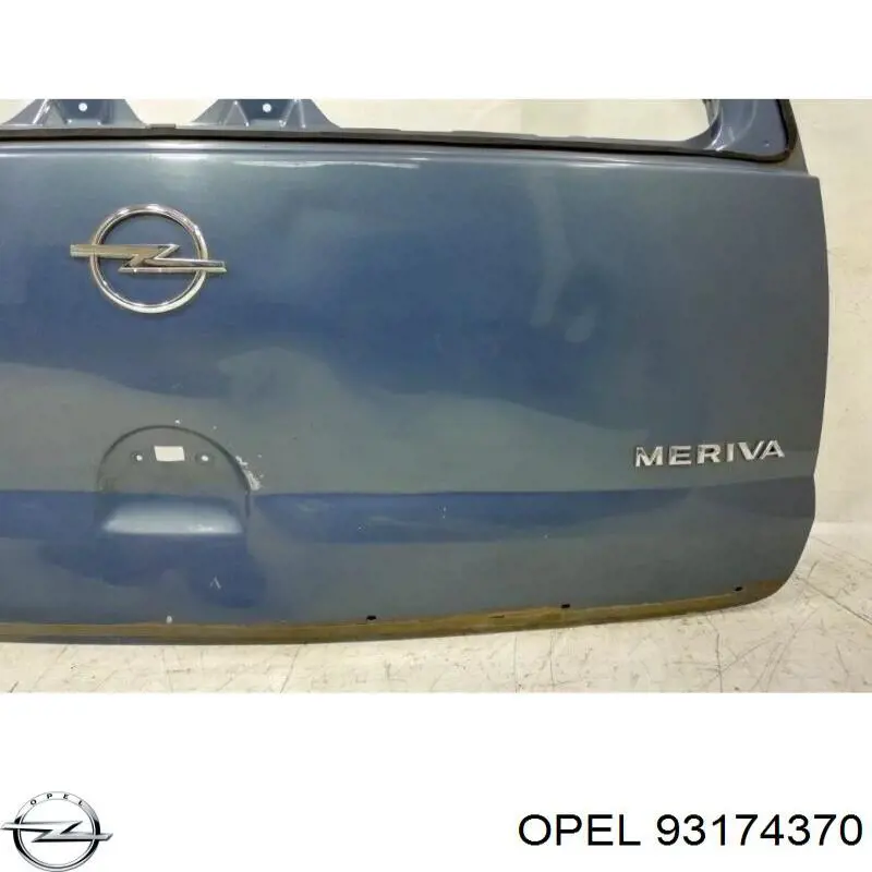 Puertas traseras Opel 93174370 precio, desde 191,66 EUR