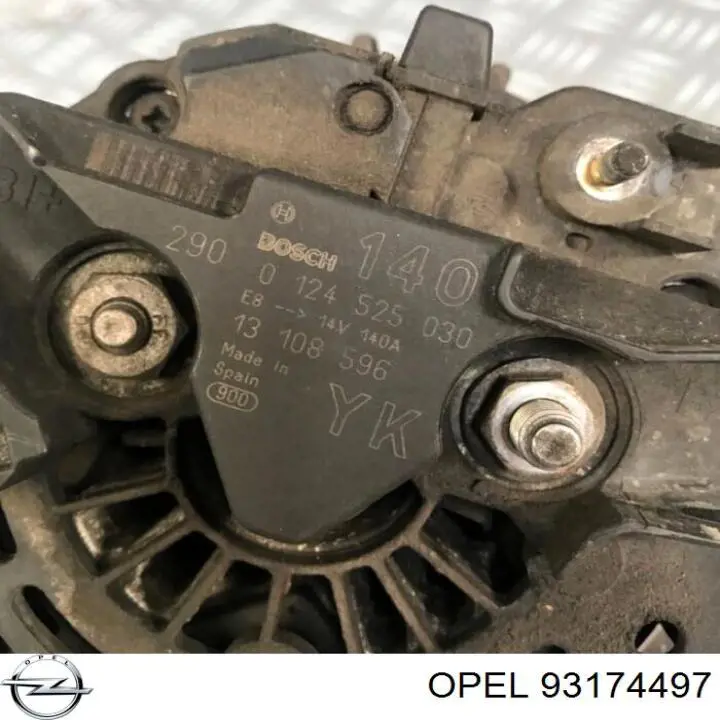 Generador Opel 93174497