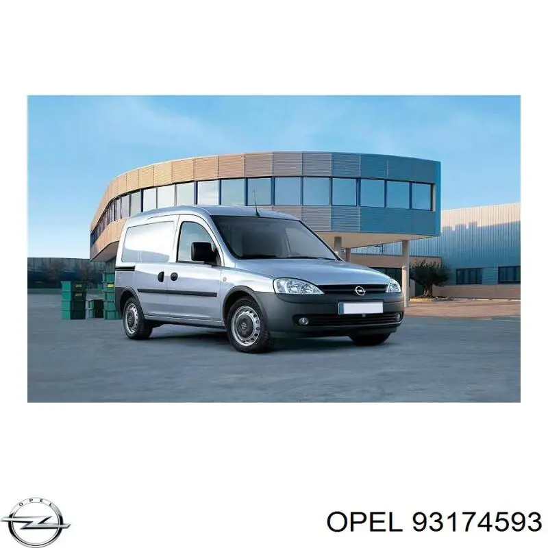 93174593 Opel parachoques delantero