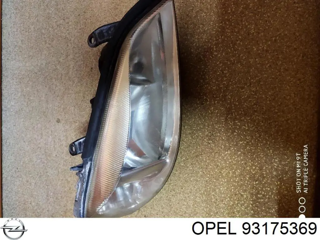 Faro derecho Opel Zafira F75