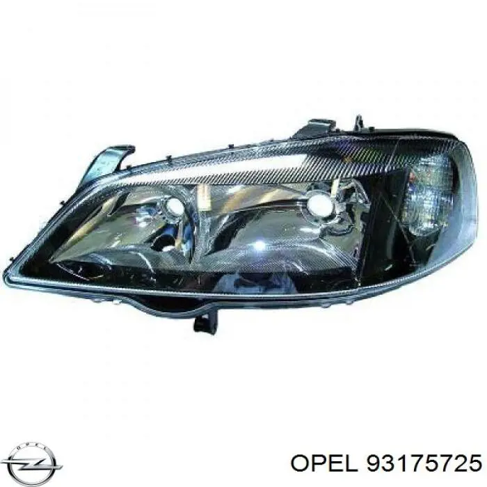 93175725 Opel faro izquierdo