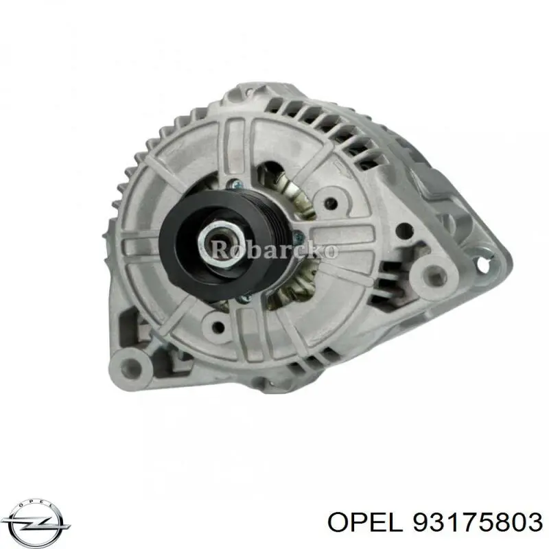 93175803 Opel Alternador de coche