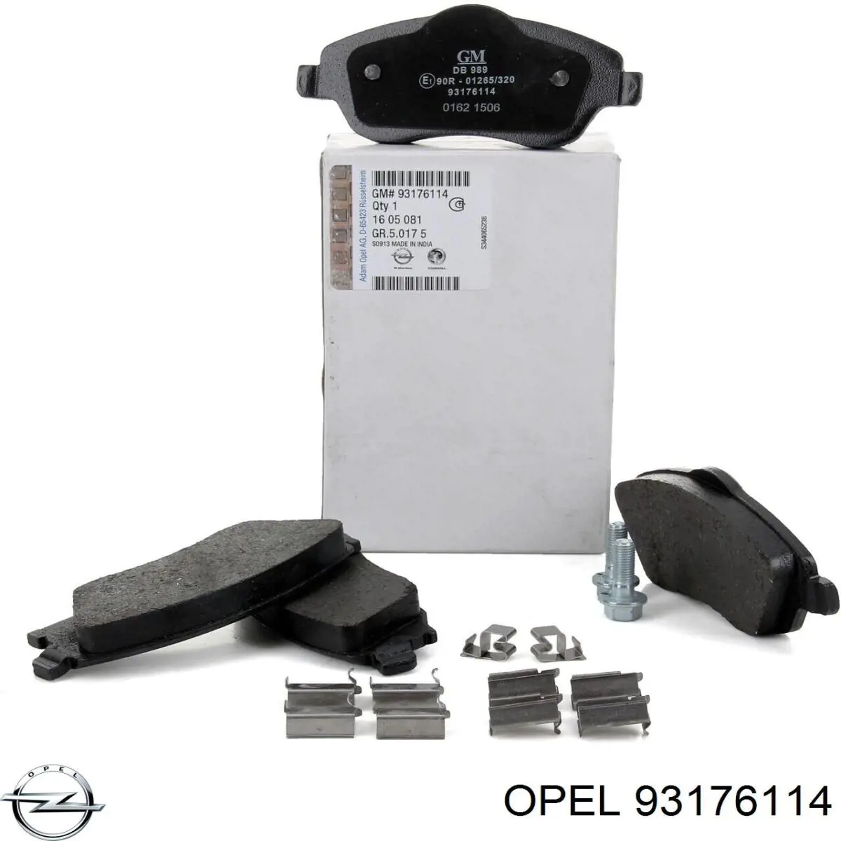Comprar 93176114 Opel Pastillas delanteras de freno