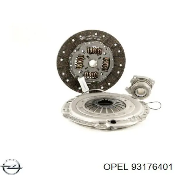 93176401 Opel disco de embrague