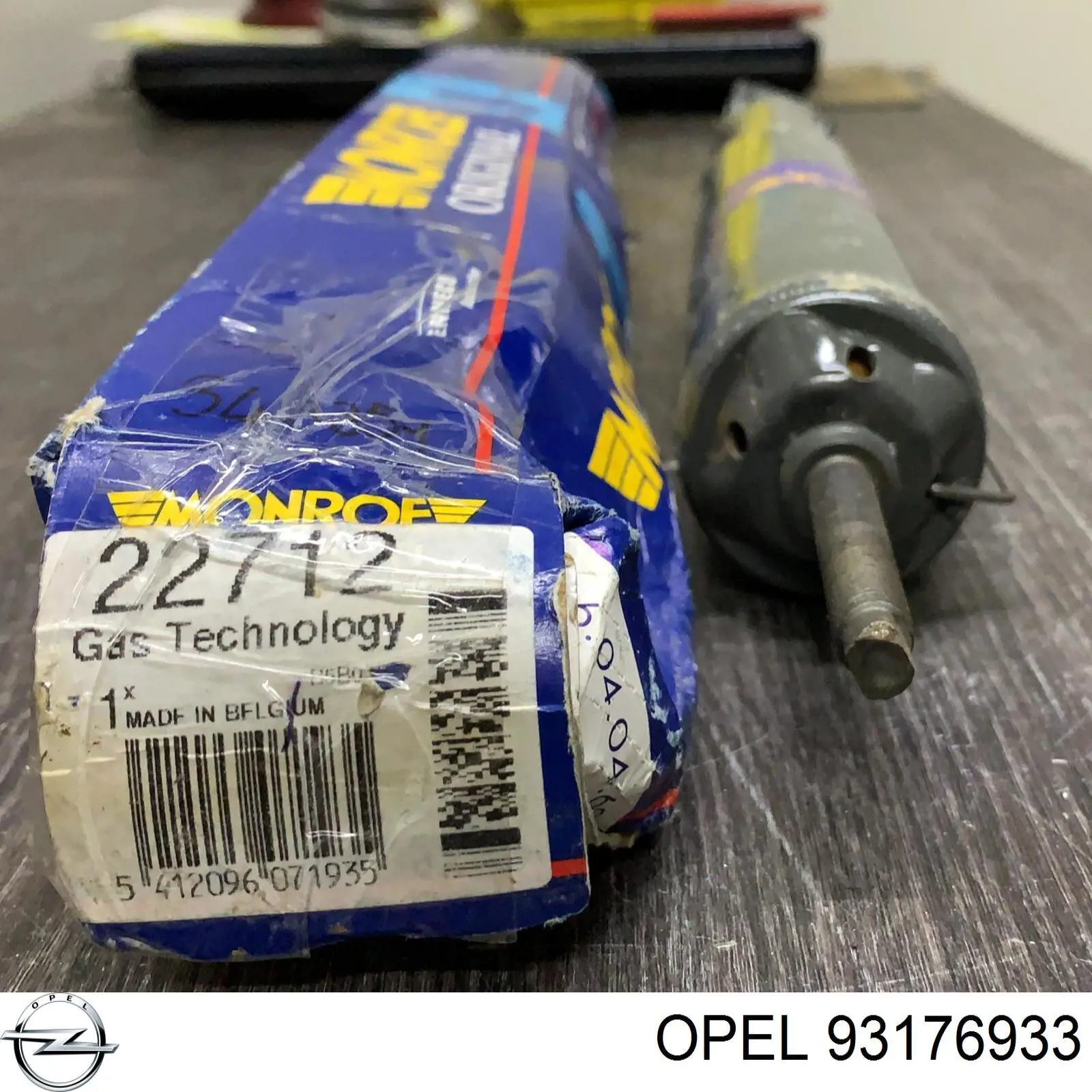 Amortiguador trasero Opel 93176933 precio, desde 28,92 EUR