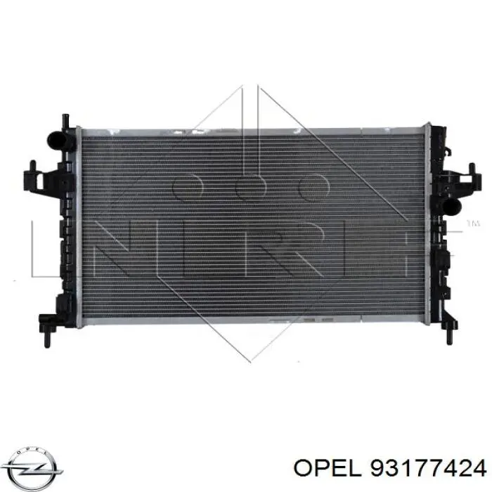 93177424 Opel radiador