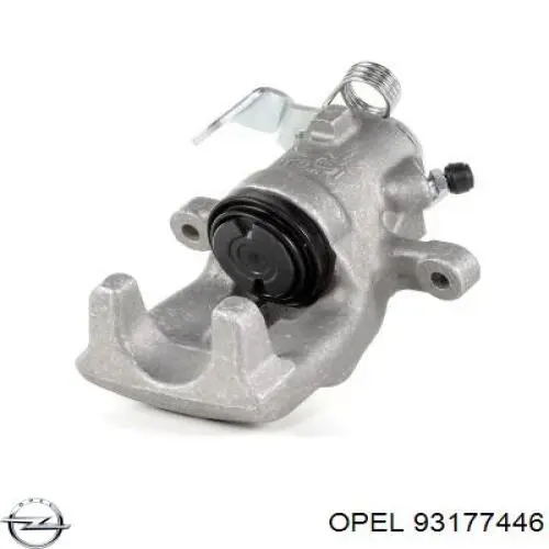 93177446 Opel pinza de freno trasera izquierda