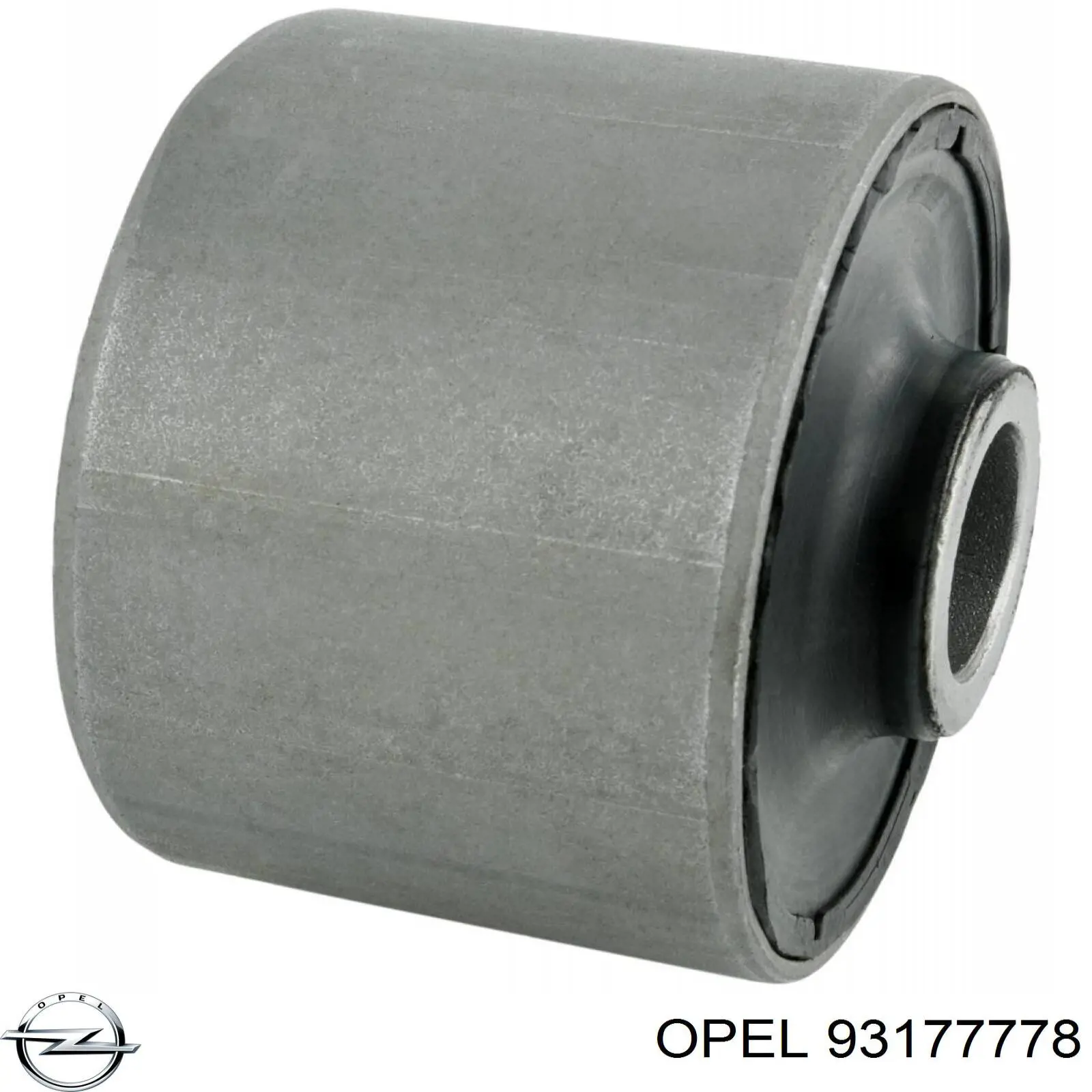 93177778 Opel muelle de suspensión eje trasero