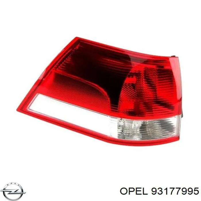 93177995 Opel piloto posterior exterior izquierdo