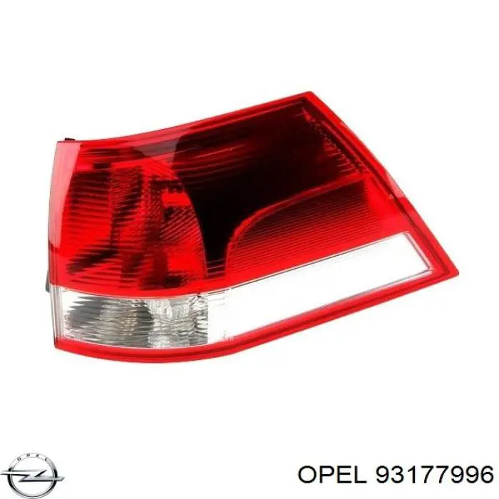 93177996 Opel piloto posterior exterior derecho