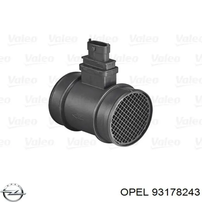 Caudalímetro 93178243 Opel