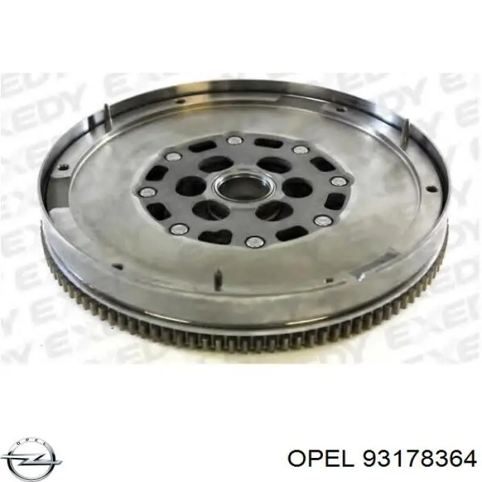 Volante motor 93178364 Opel